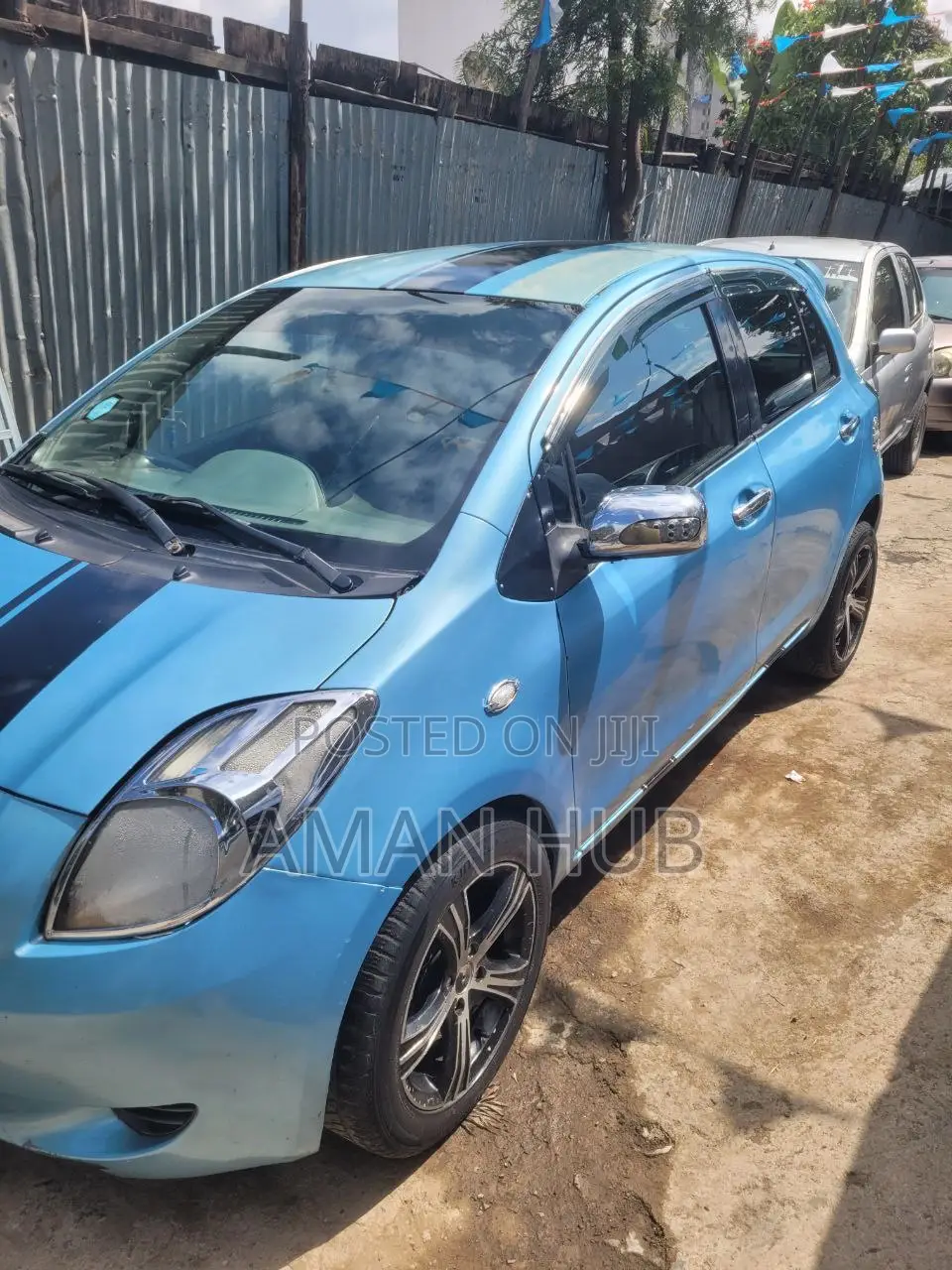 Toyota Yaris 2007 Blue