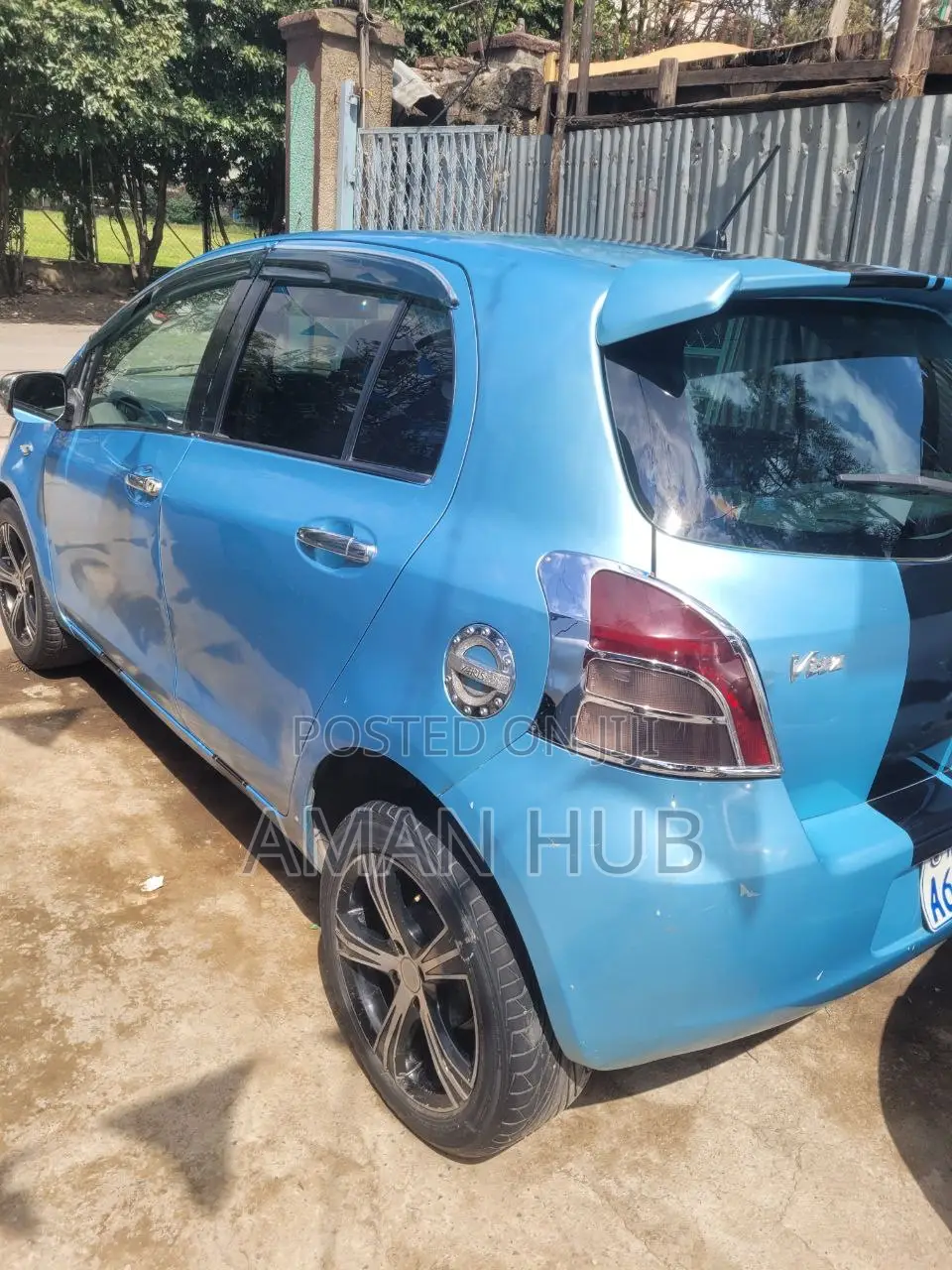 Toyota Yaris 2007 Blue