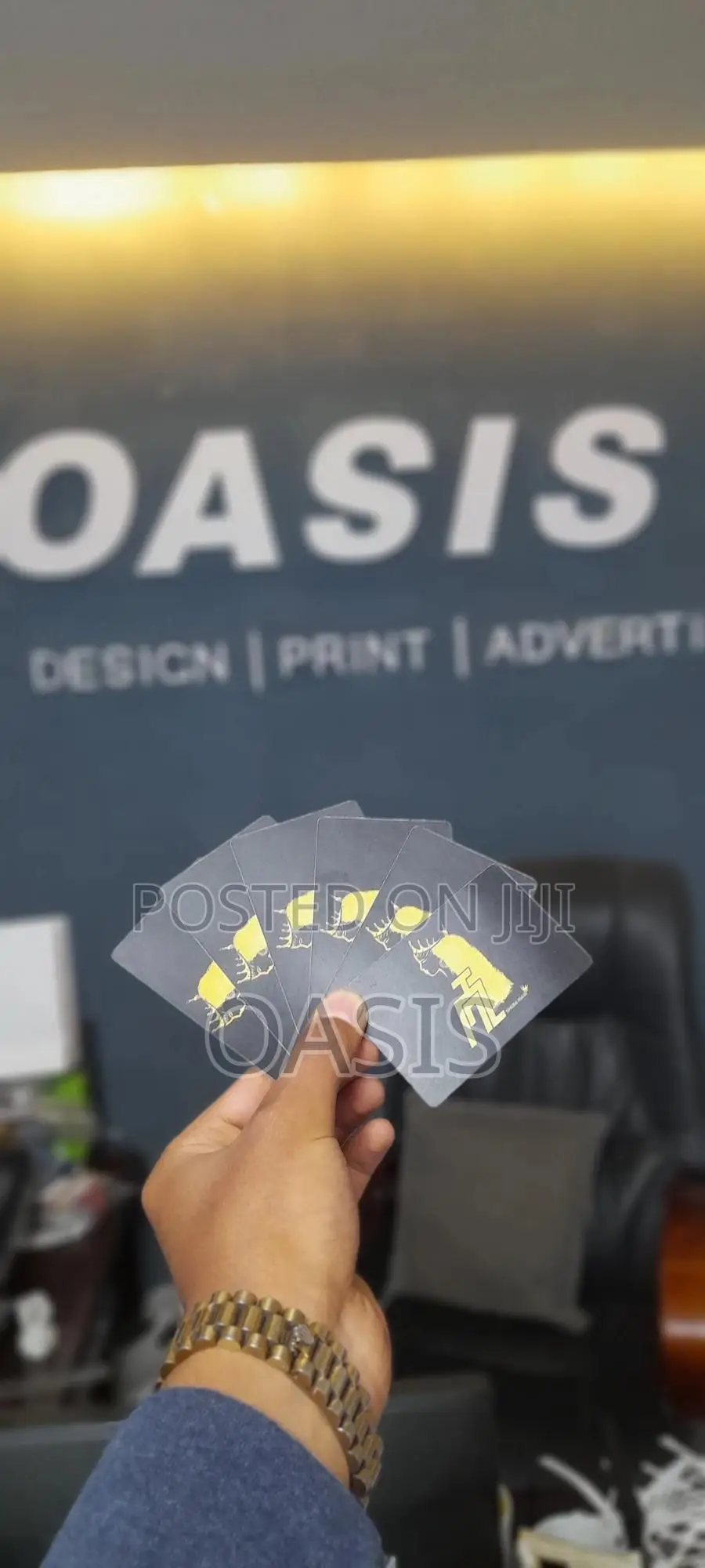 Business Card and Guarantee Letter