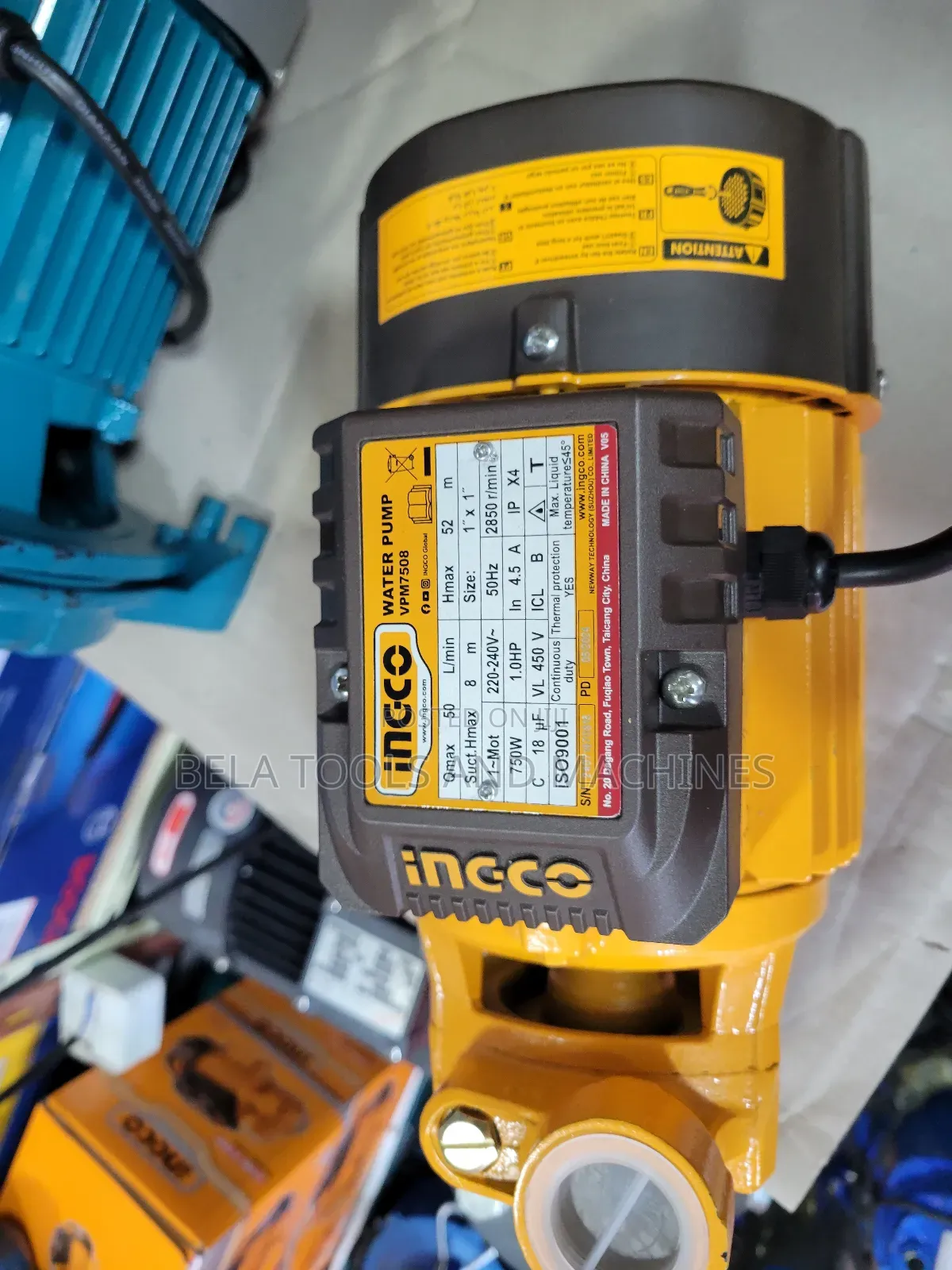 Original Ingco 1hp Water Pump