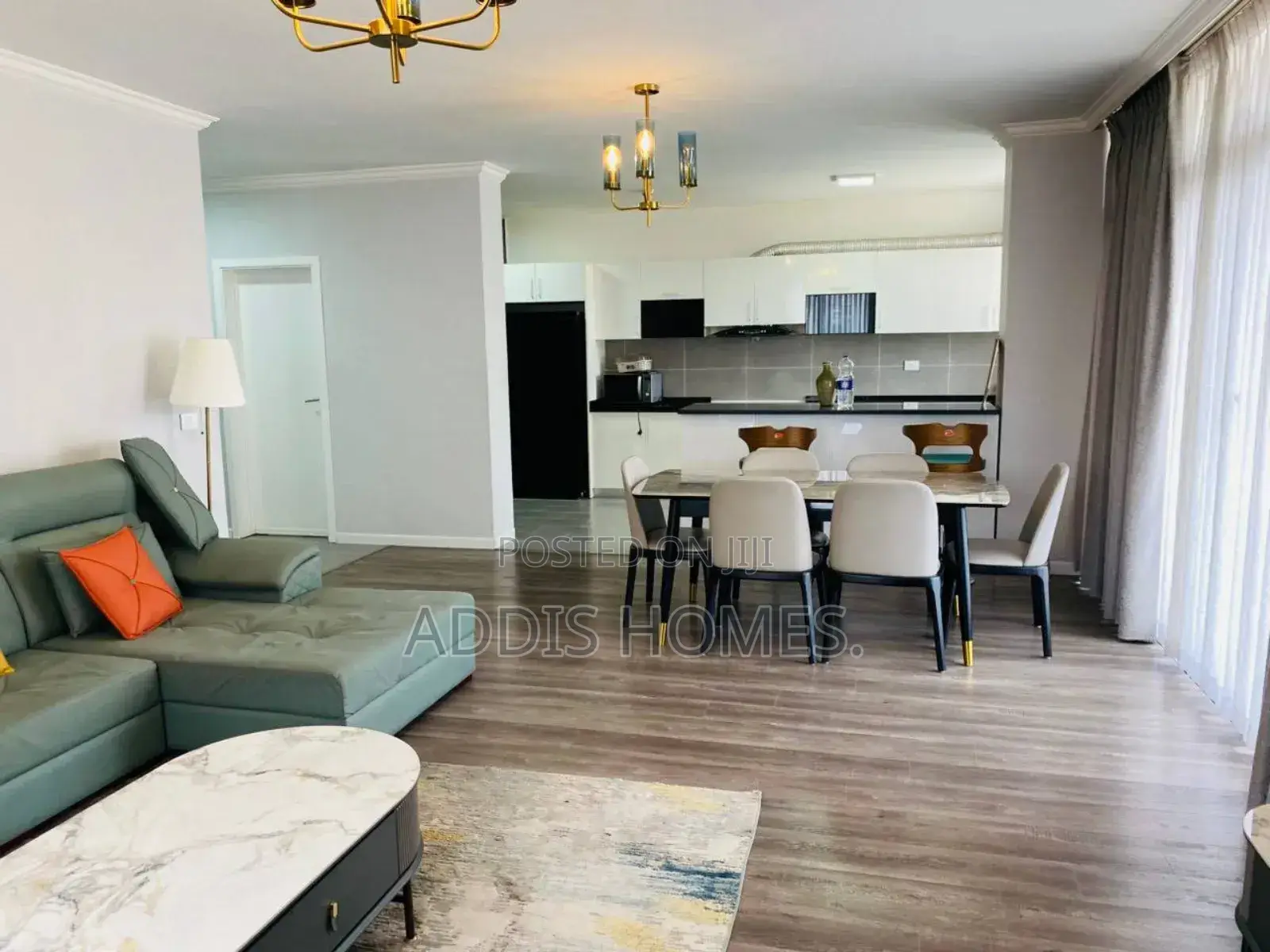 Furnished 3bdrm Apartment in Bole for rent