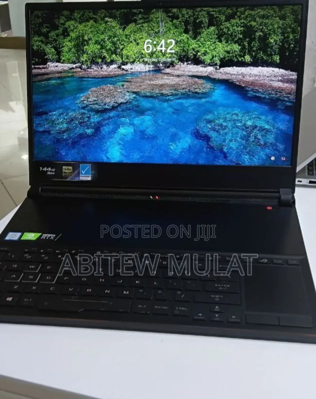 New Laptop Asus ROG Zephyrus G15 24GB Intel Core I7 SSD 2T