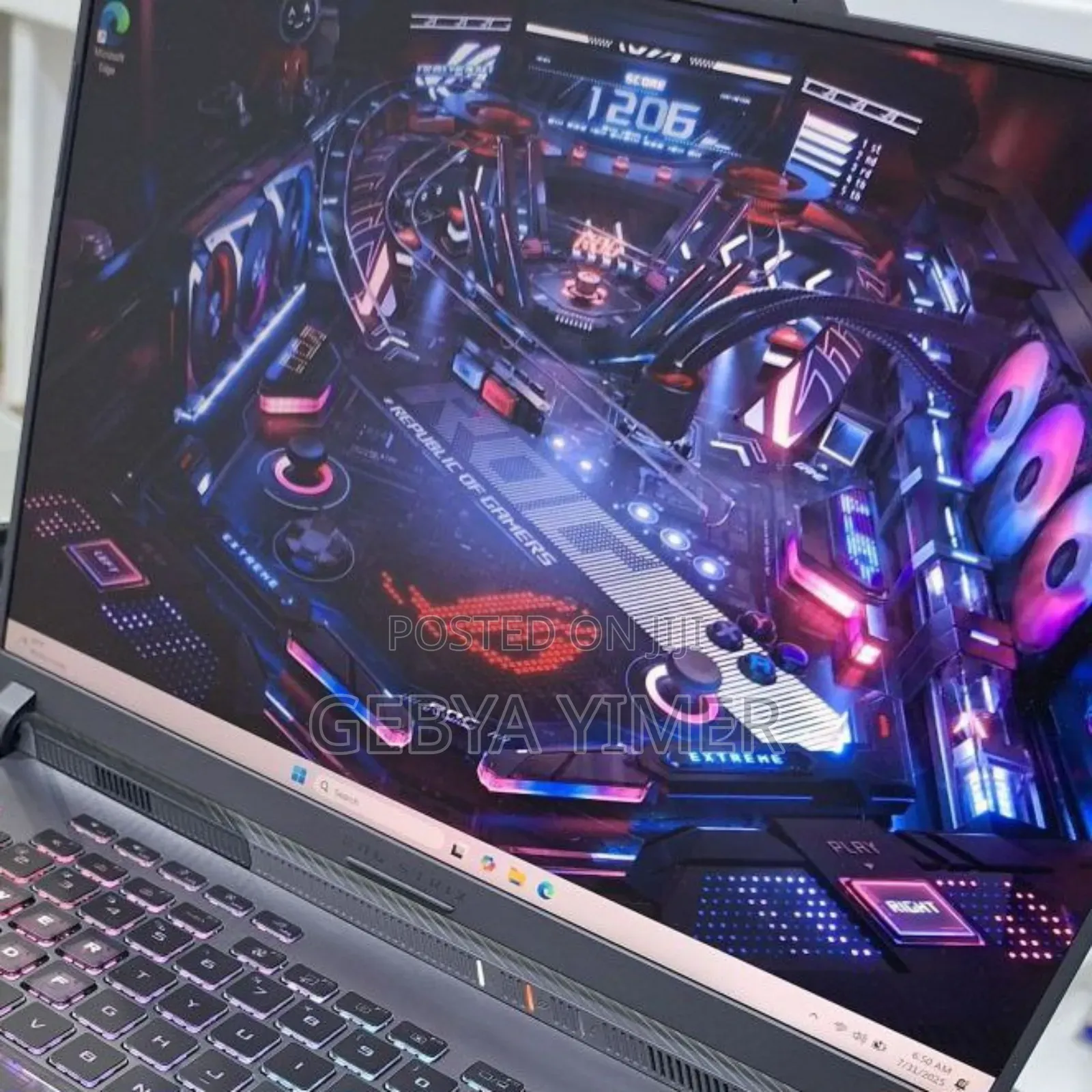 New Laptop Asus ROG Strix G16 G614 32GB Intel Core i9 SSD 1T