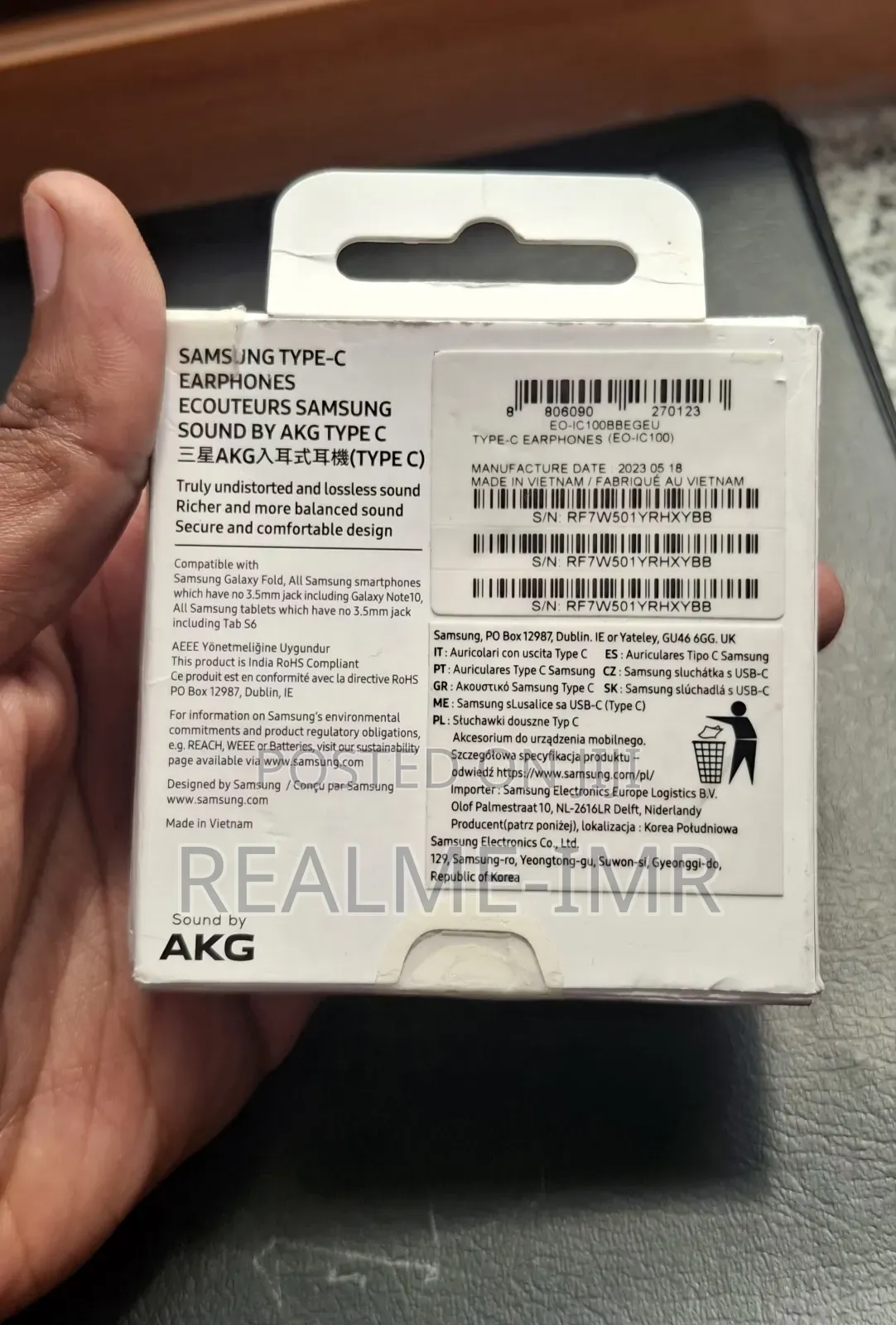 Samsung Original Akg Type-c Wired Earphones - Genuine Product