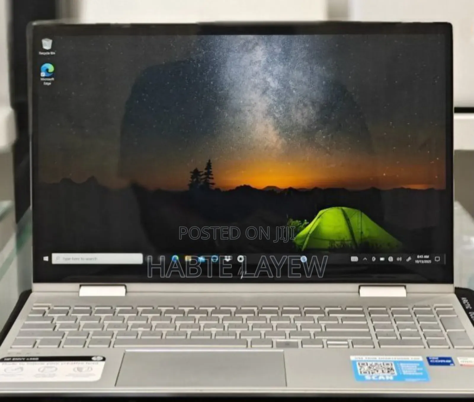 New Laptop HP Envy X360 8GB Intel Core I5 SSD 256GB