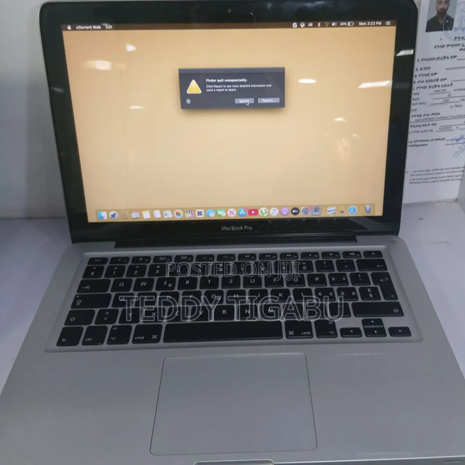 New Laptop Apple MacBook Pro 2012 8GB Intel Core I5 SSD 1T
