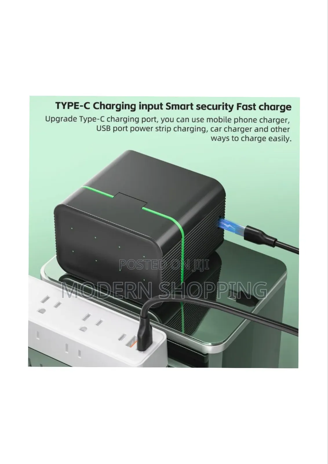 Ch-08 Battery Charger With 8 Rechargeable Batteries