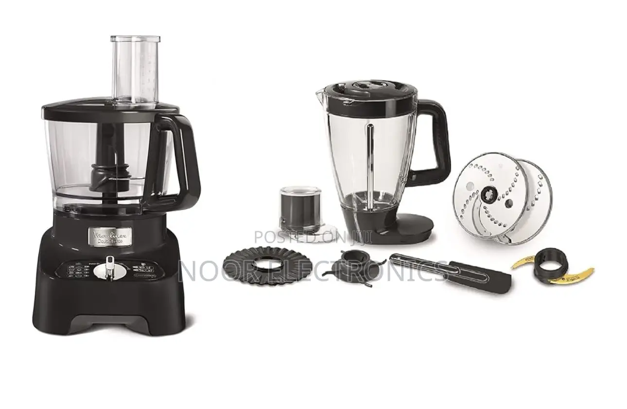 Moulinex Food Processor 3l Food Processor 8 Attachments