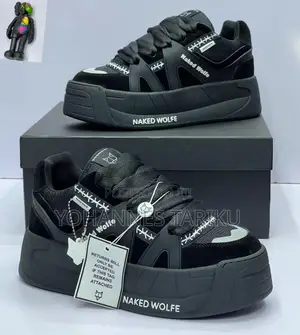 Photo - Naked Wolfe Black Colour Men's Shoe