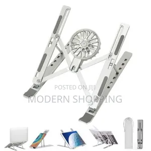Adjustable Laptop Stand With Fan