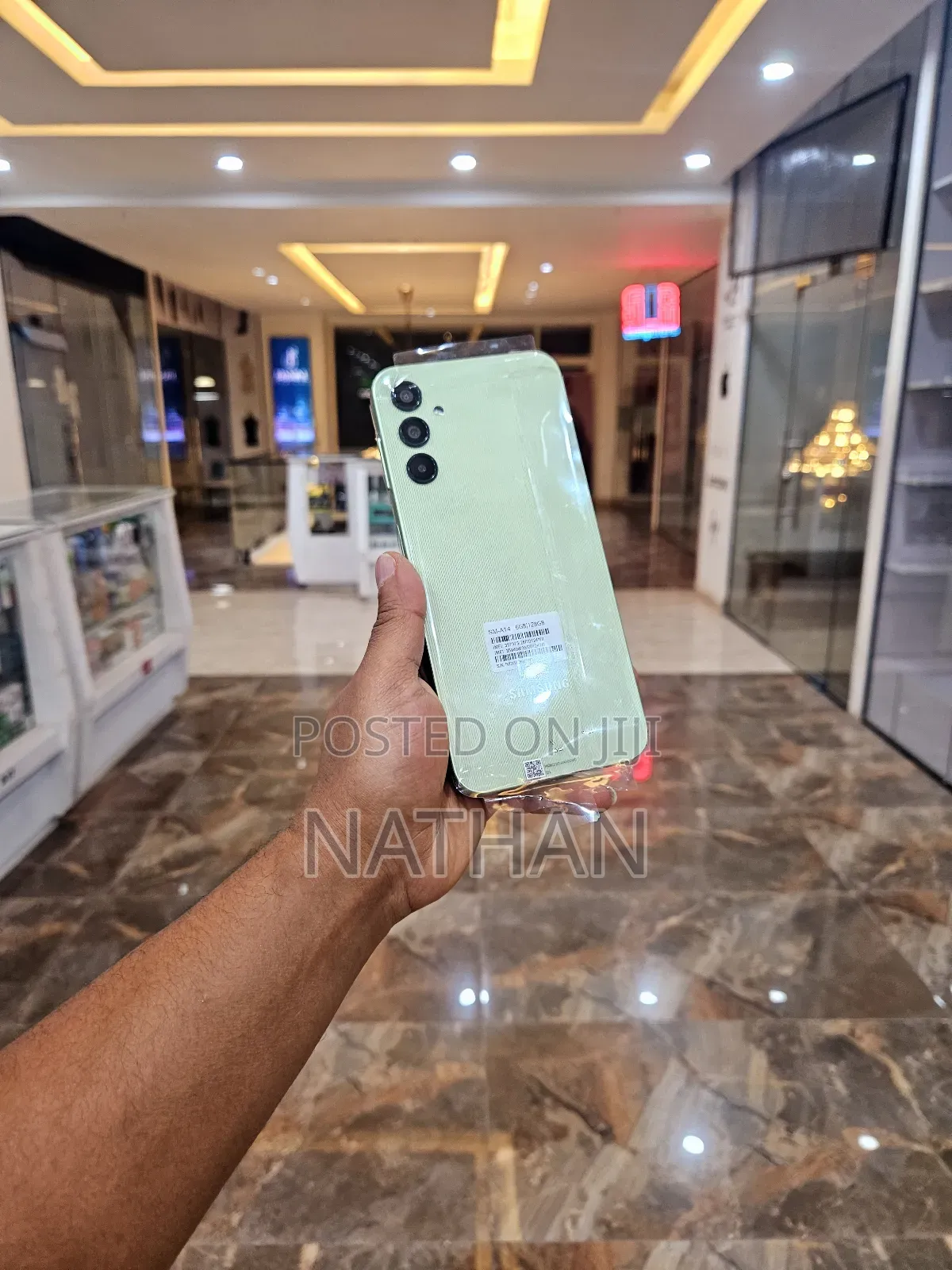 New Samsung Galaxy A14 128 GB Yellow