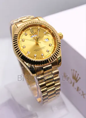 Photo - Premium RLX Day-Date Gold Men's Watch
Price :