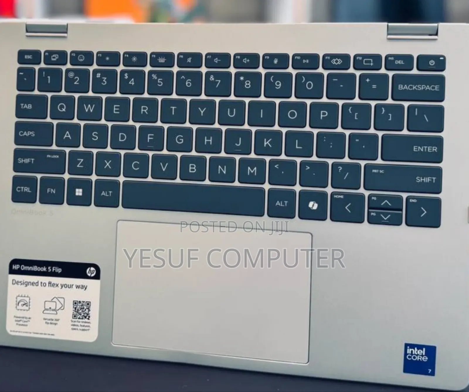 New Laptop HP OmniBook 5 Flip 14-Fp0023dx 16GB Intel Core I7 SSD 512GB