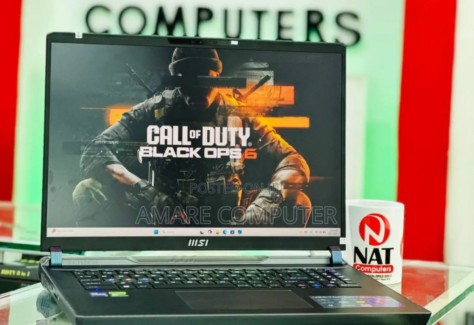 New Laptop MSI Vector 16 HX AI A2XWIG 16GB Intel Core I9 SSD 512GB