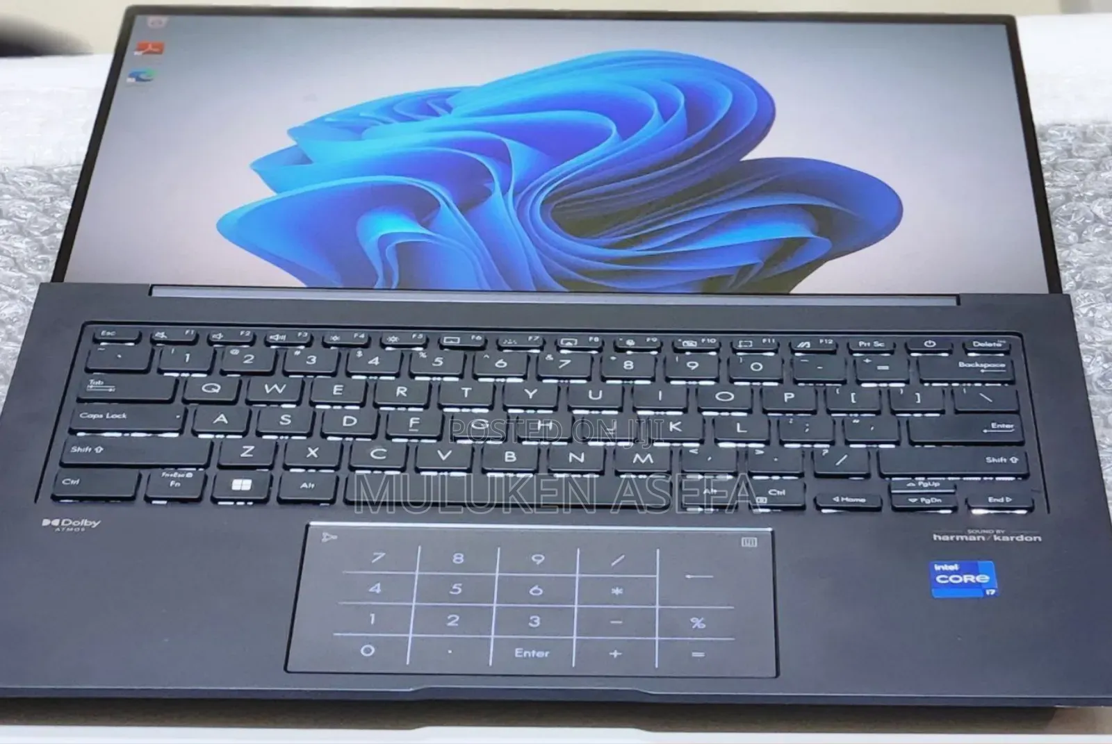 New Laptop Asus Zenbook Duo 14 16GB Intel Core I7 SSD 512GB