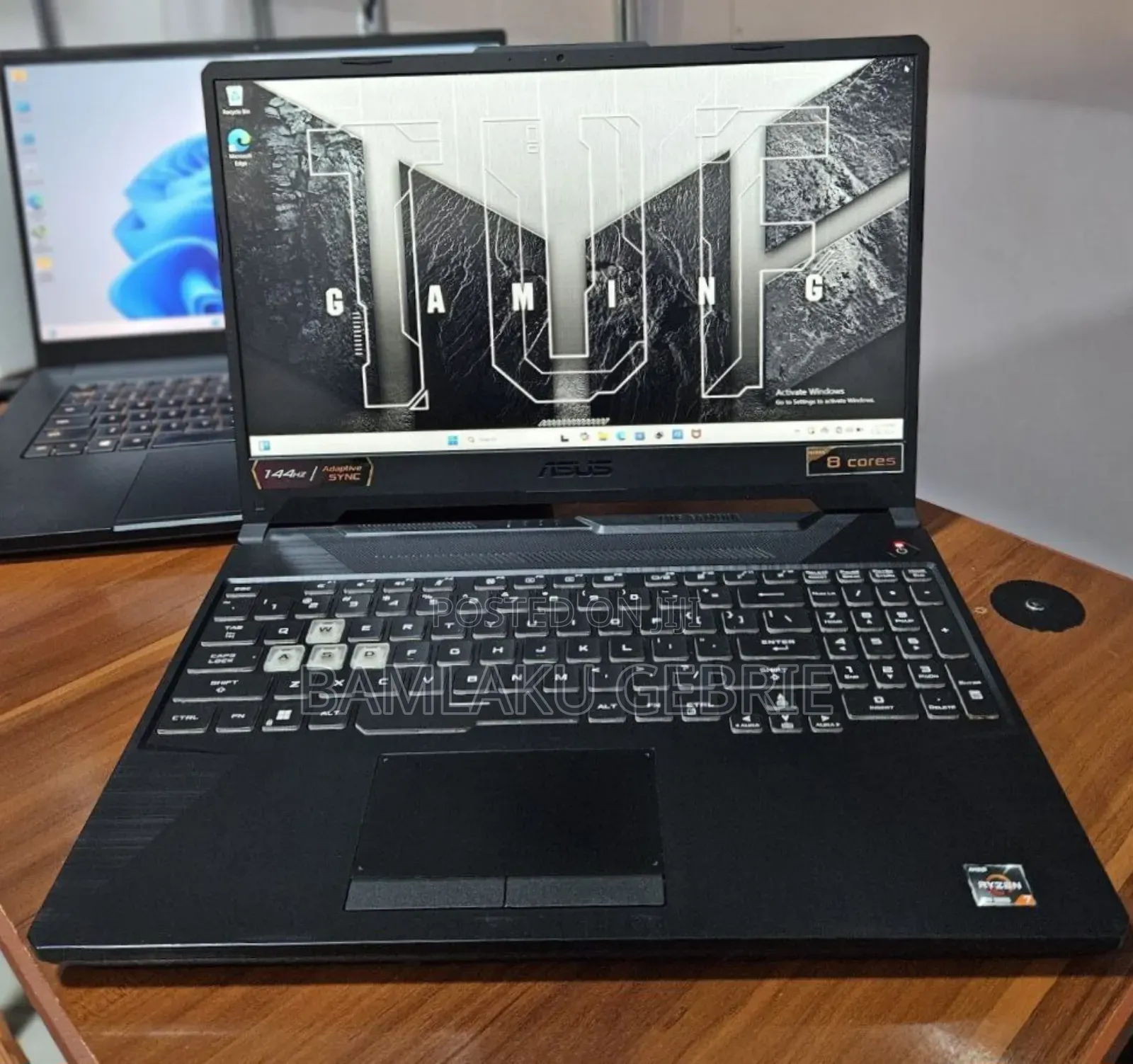 New Laptop Asus TUF Gaming A15 16GB AMD Ryzen 7 SSD 512GB