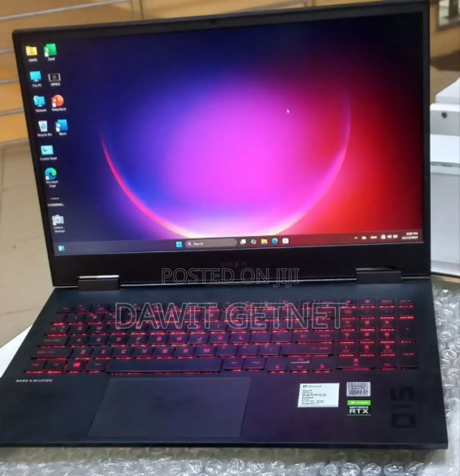 New Laptop HP Omen 15 16GB Intel Core I7 SSD 512GB