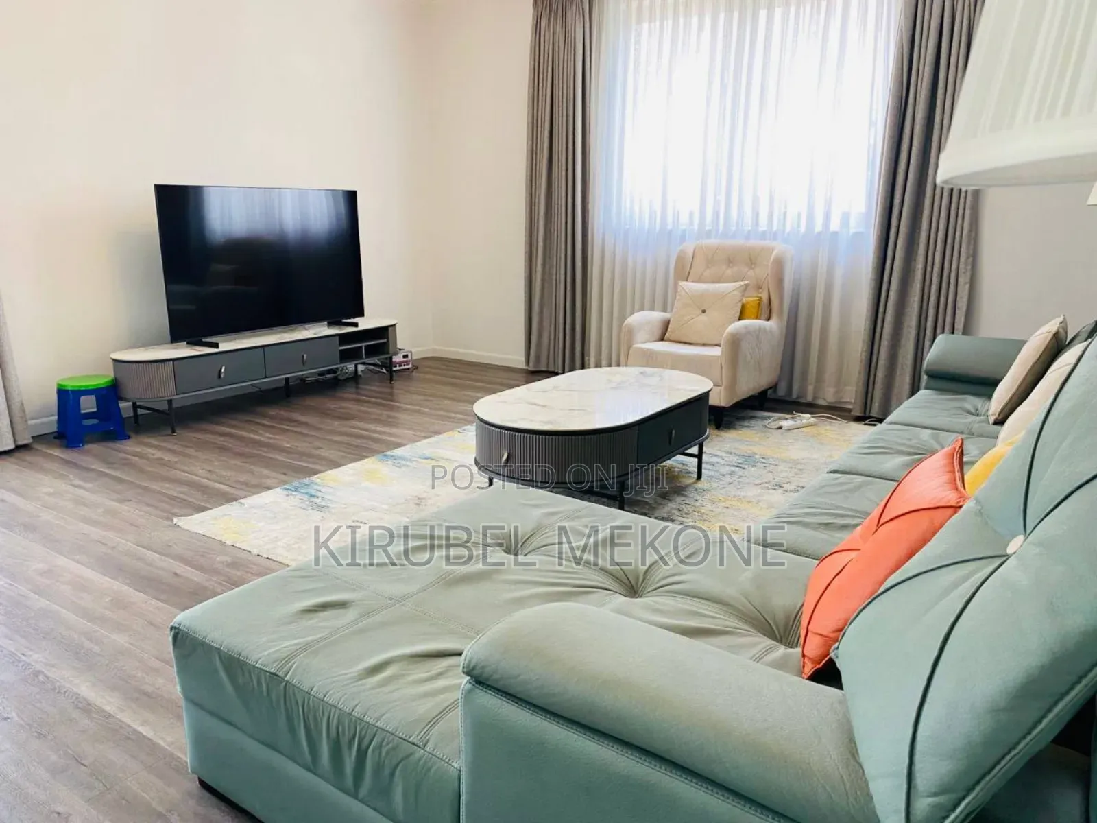 Furnished 3bdrm Apartment in Bole for rent