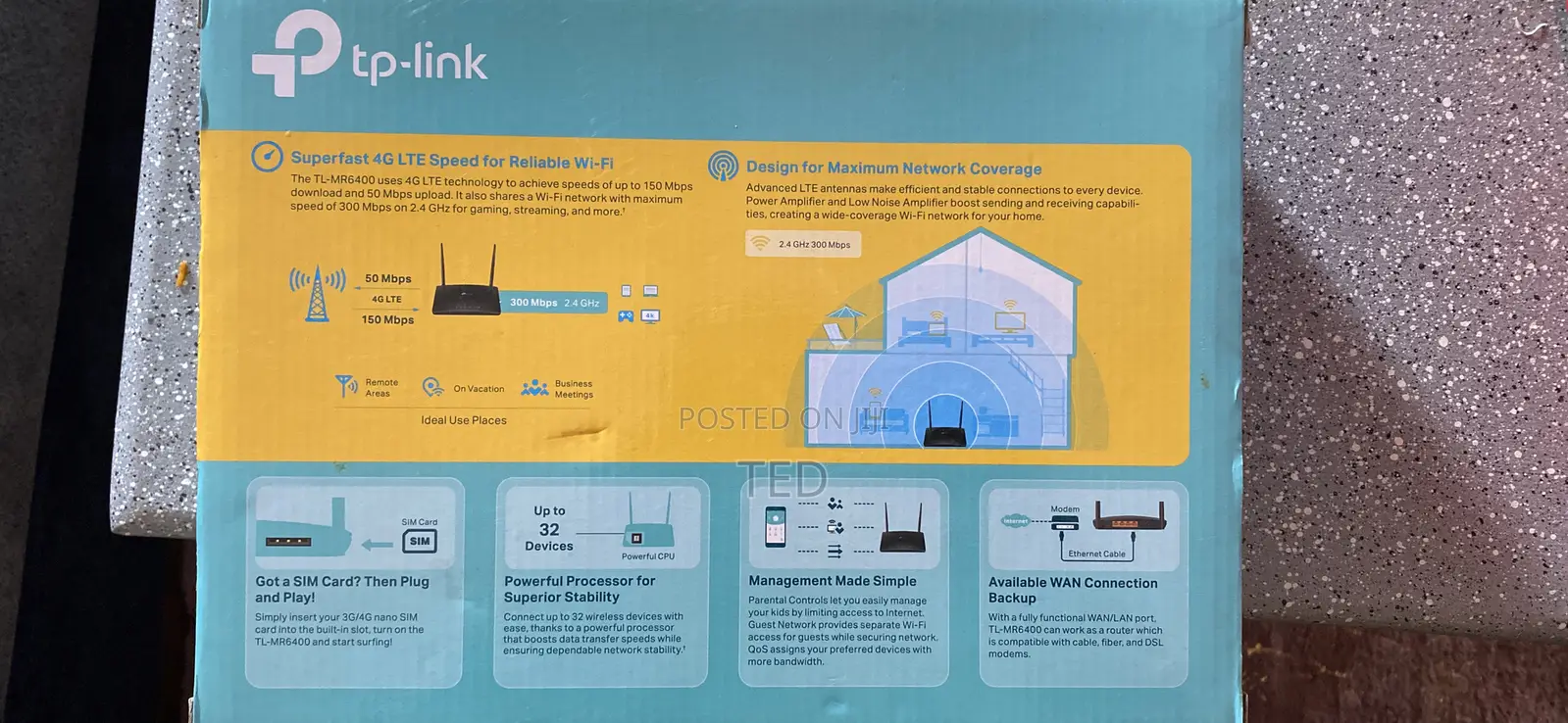 Tp-Link 4g Lte Router