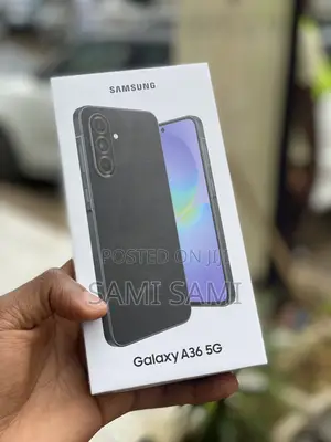 New Samsung Galaxy A36 256 GB Black