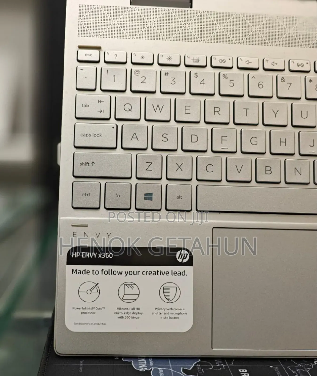 New Laptop HP Envy X360 8GB Intel Core I5 SSD 256GB