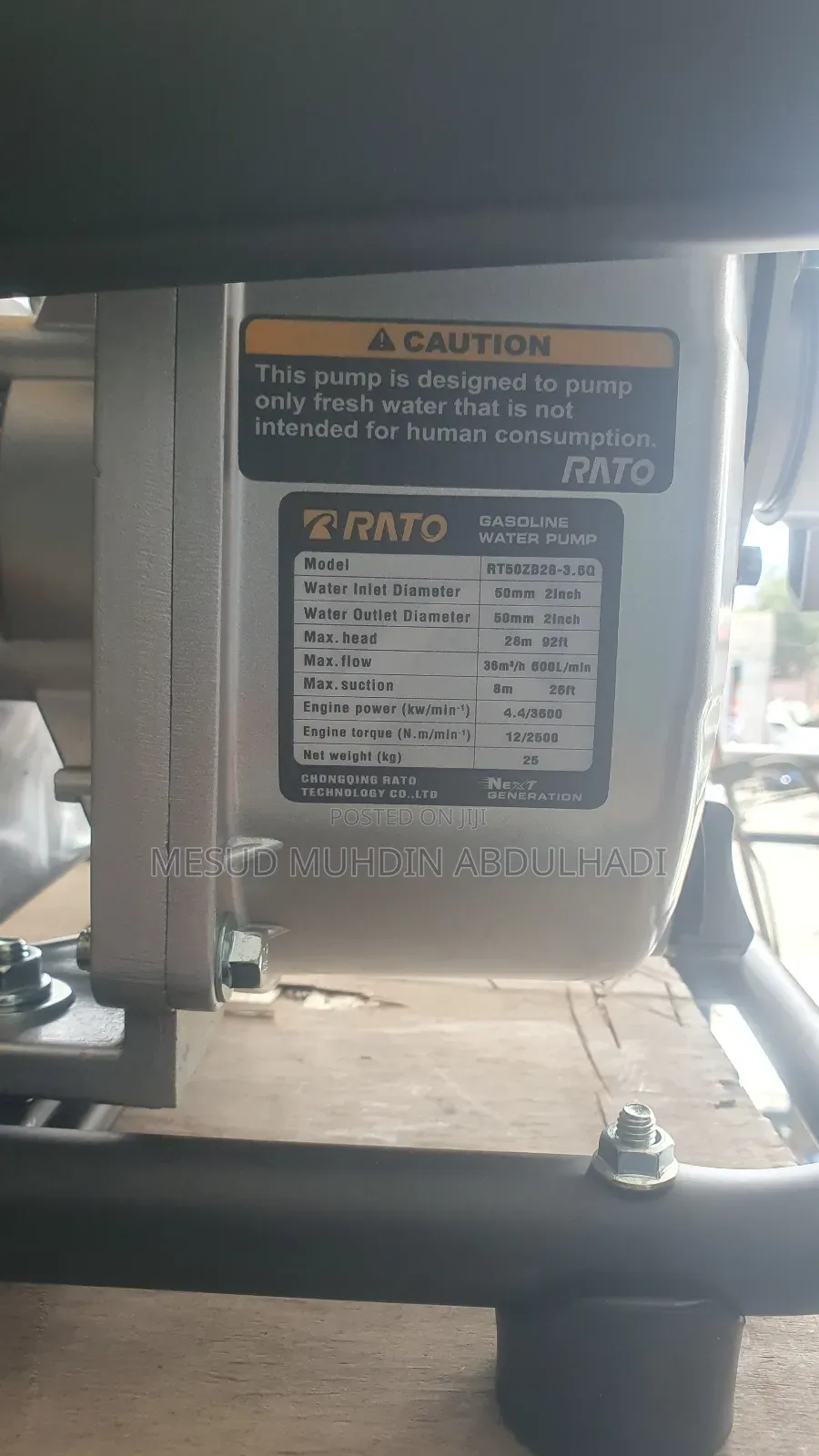 Rato Water Pump 2inch