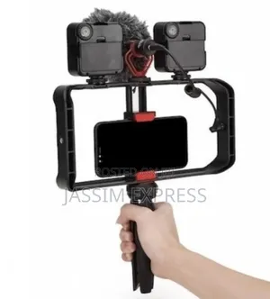 Vlogging Filmmaking Cage Stabilizer Grip Tripod Kit Handle