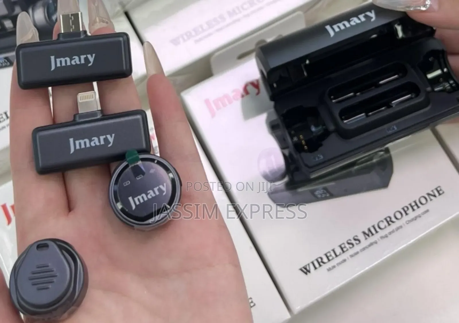 Original
Jmary Wireless Microphone
2.4g Wireless Microphone for Mobile