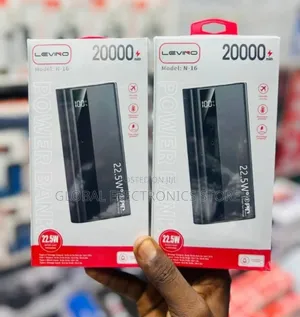 Original Levino 20,000 Amp 22.5 Watt Fast Charging Power Bank