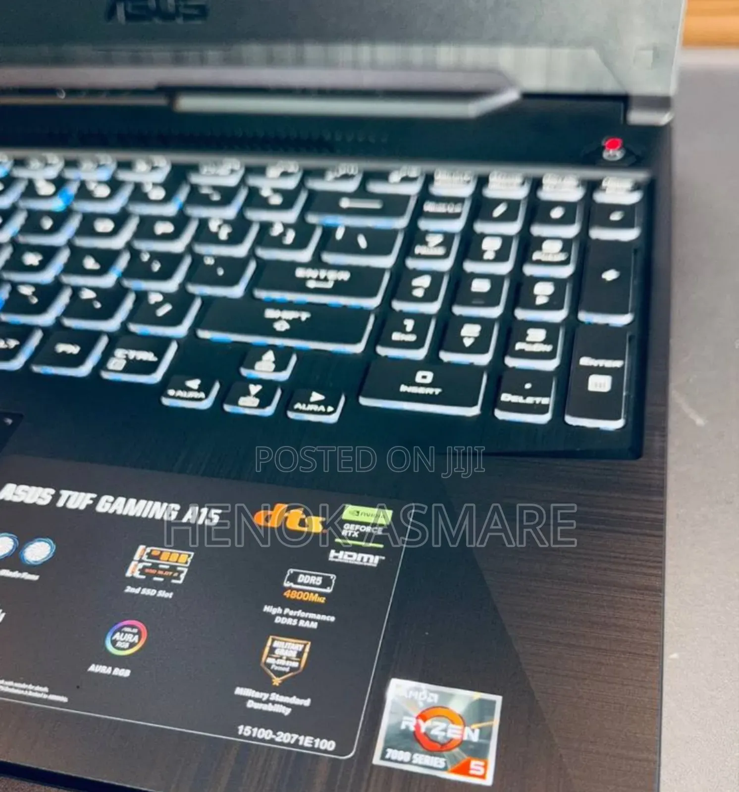 New Laptop Asus TUF Gaming A15 32GB Intel Core Ultra 9 SSD 1T