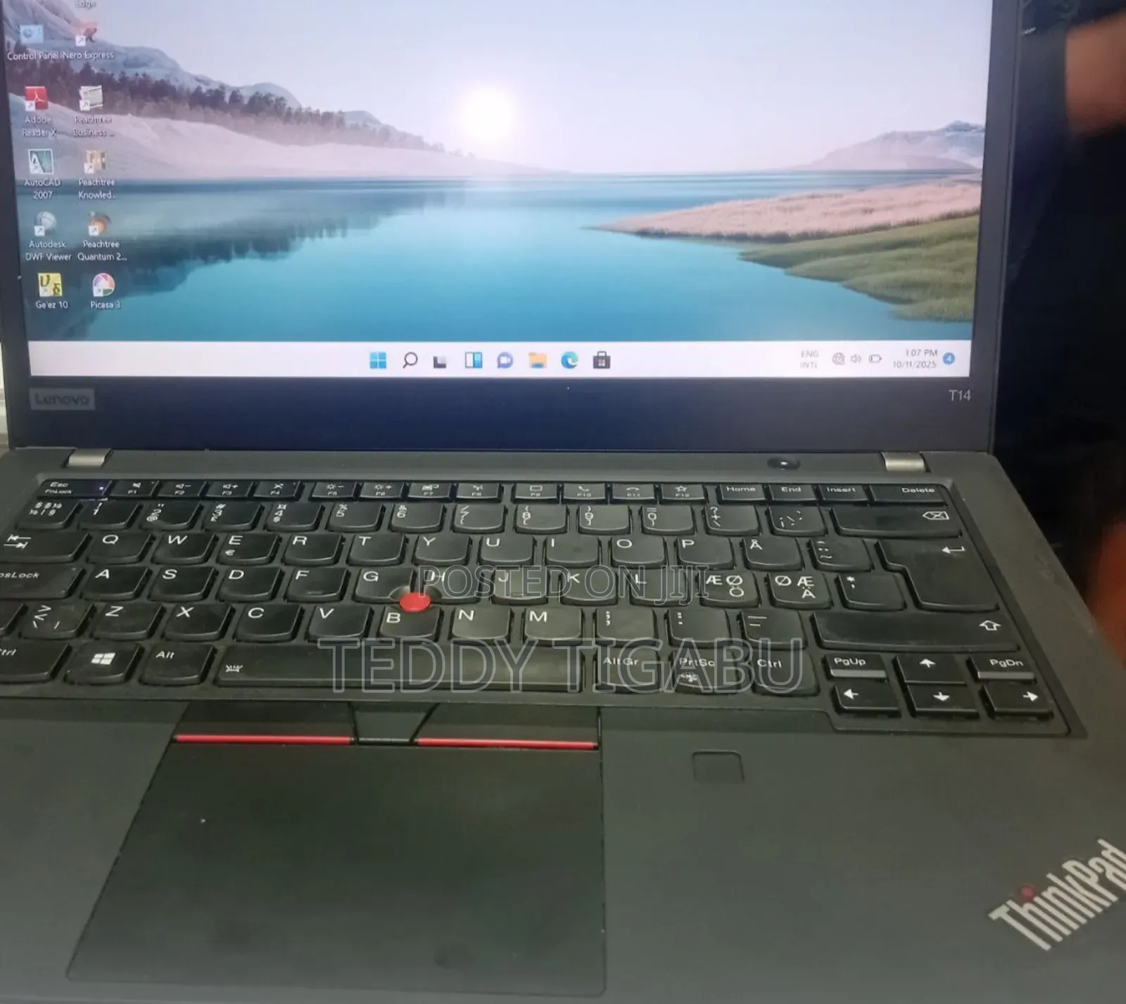 New Laptop Lenovo ThinkPad T14 16GB Intel Core I5 SSD 512GB