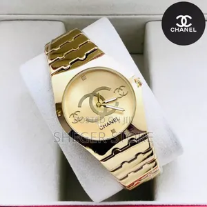 Photo - Chanel Gold Luxury Watch for High-Class Women