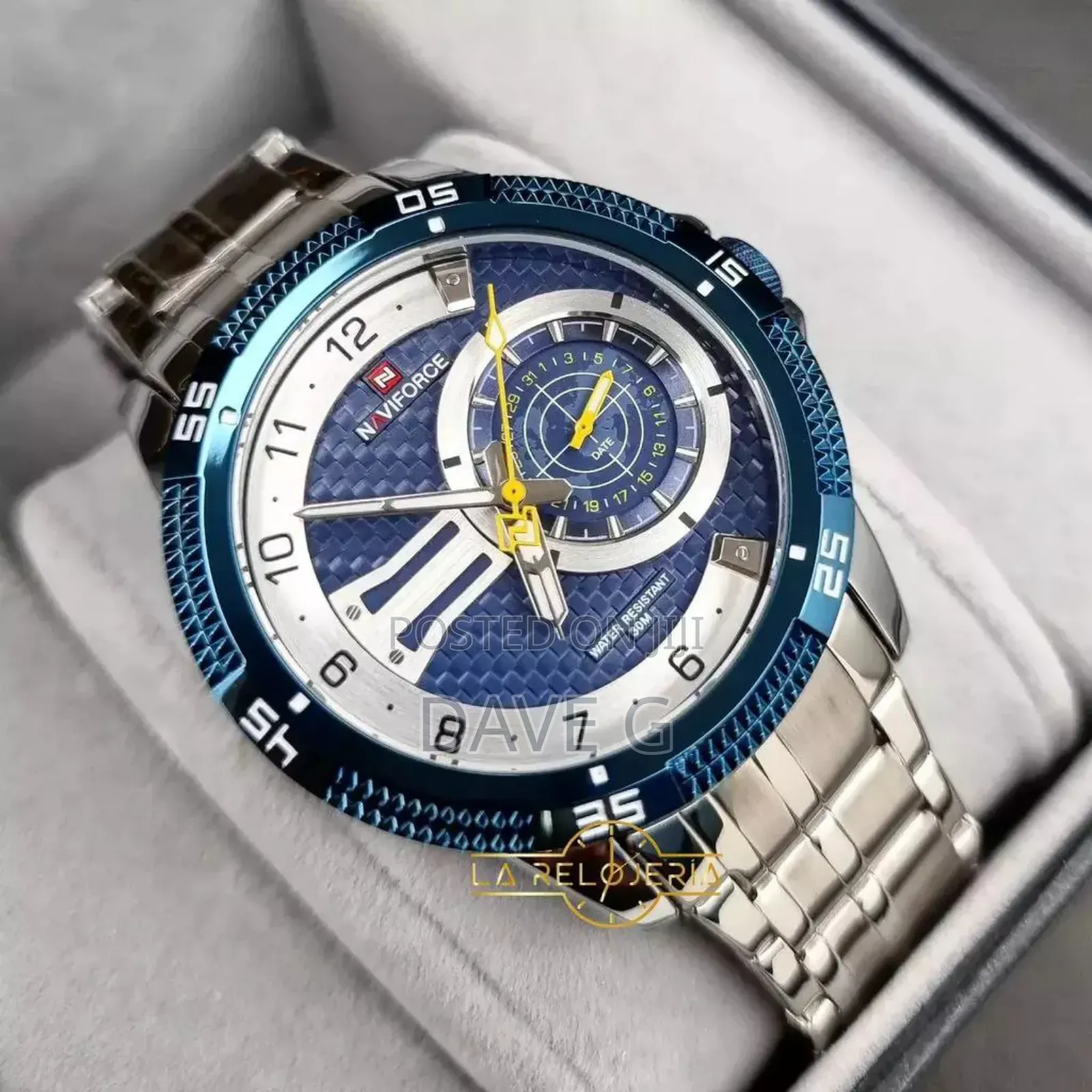 Naviforce New Men Wristwatch Top Brand Luxury Man Watch