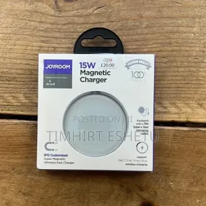 Photo - Joyroom 15w Magnetic Wireless Charger (Jr-A41)