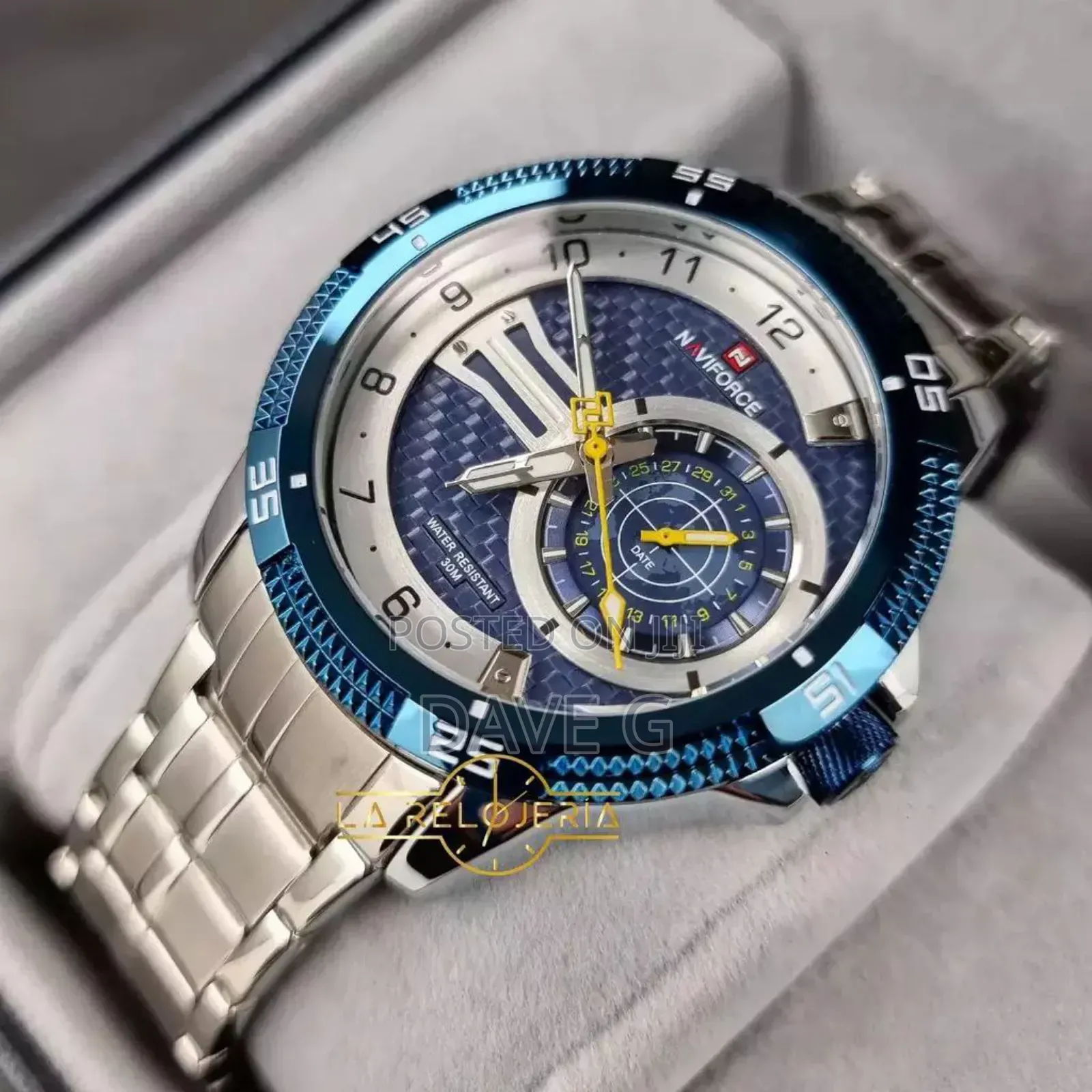 Buy Naviforce Blue/Silver Watch Online at Best Price