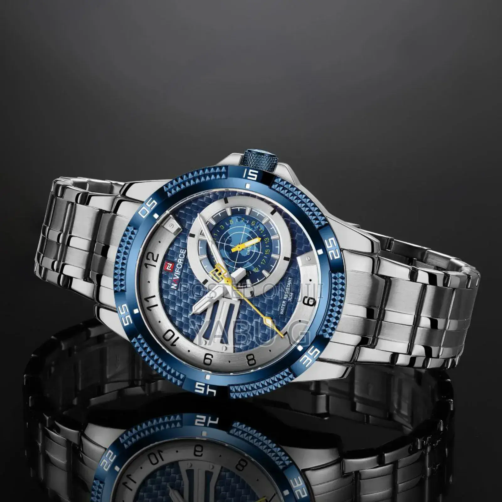 Buy Naviforce Blue/Silver Watch Online at Best Price