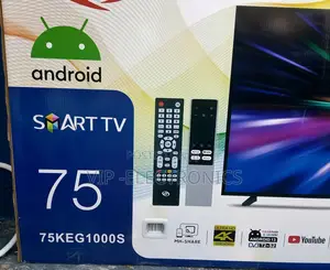Lj 75 Inch Tv Smart Ultra Hd Android 13.0 Original Products Tv