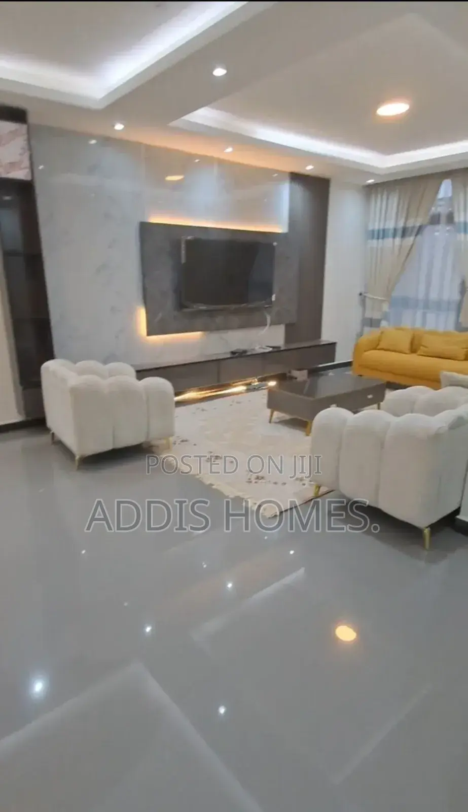 Furnished 3bdrm Apartment in Bole for rent