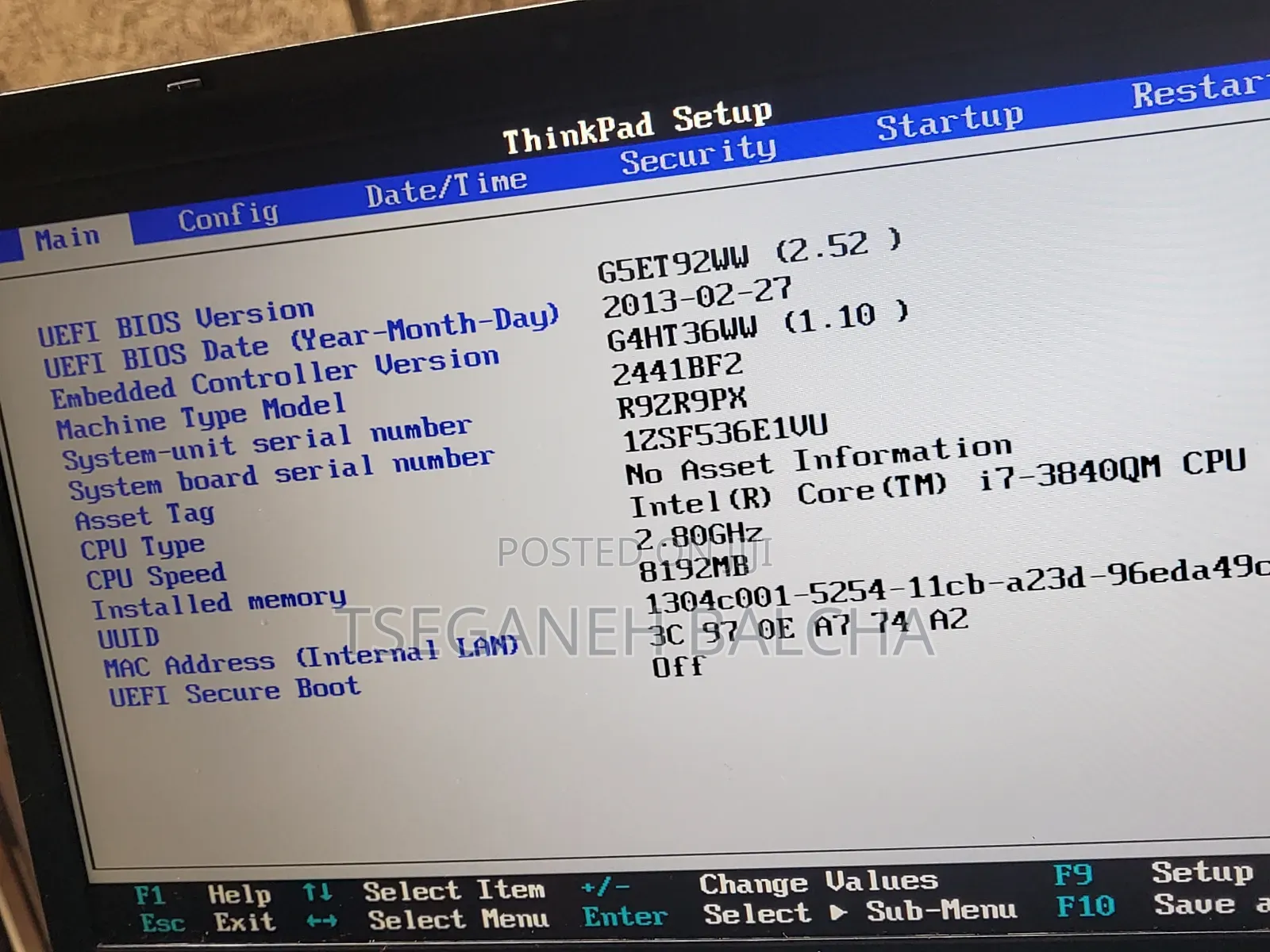 Laptop Lenovo ThinkPad W530 8GB Intel Core I7 HDD+SSD 500GB