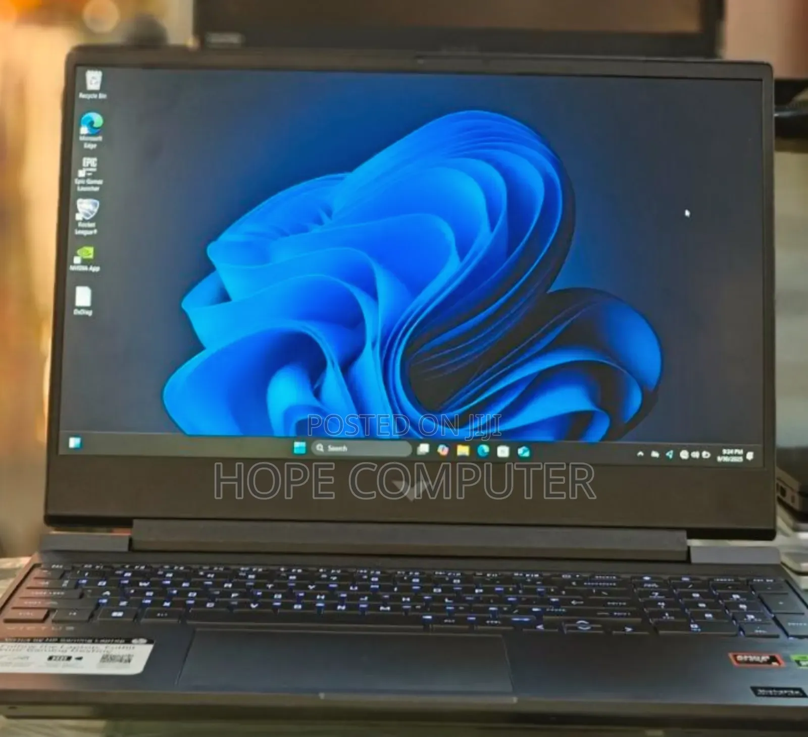 New Laptop HP Victus 15 16GB AMD Ryzen 5 SSD 512GB