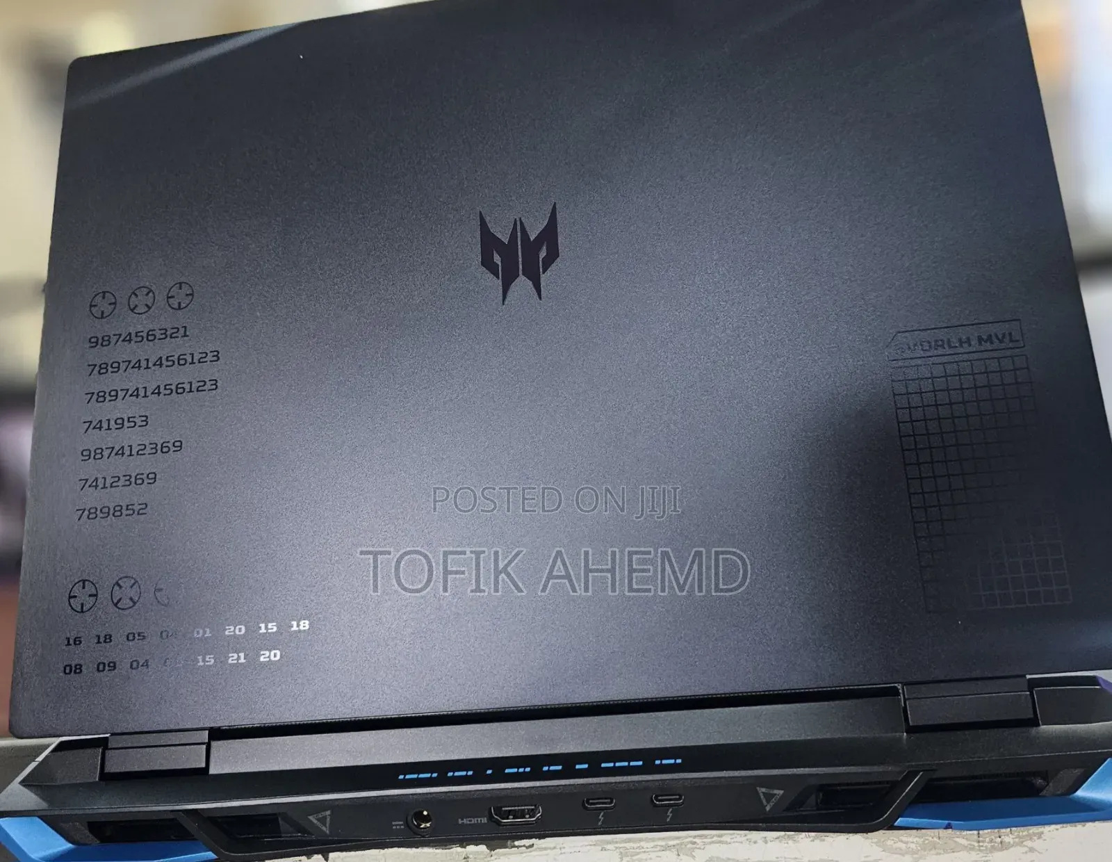 New Laptop Acer Predator Helios 300 16GB Intel Core I9 SSD 1T