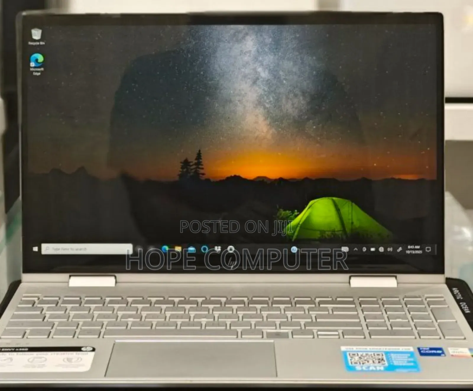 New Laptop HP Envy X360 8GB Intel Core I5 SSD 256GB