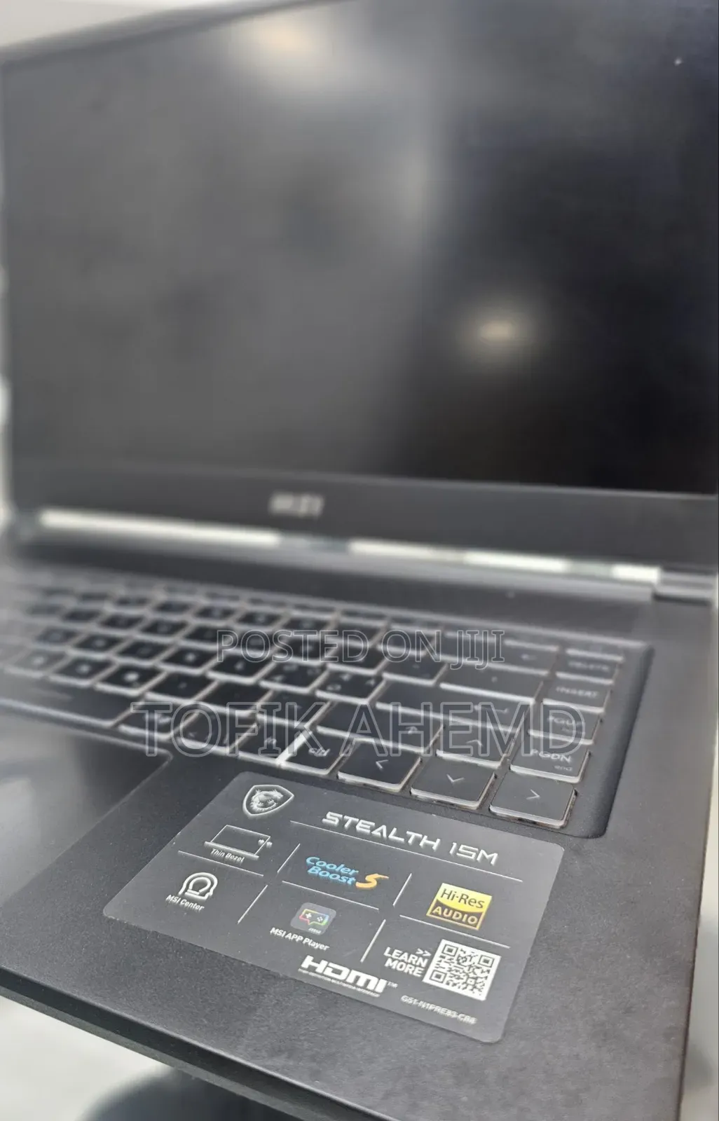 New Laptop MSI Pulse GL66 16GB Intel Core I7 SSD 1T