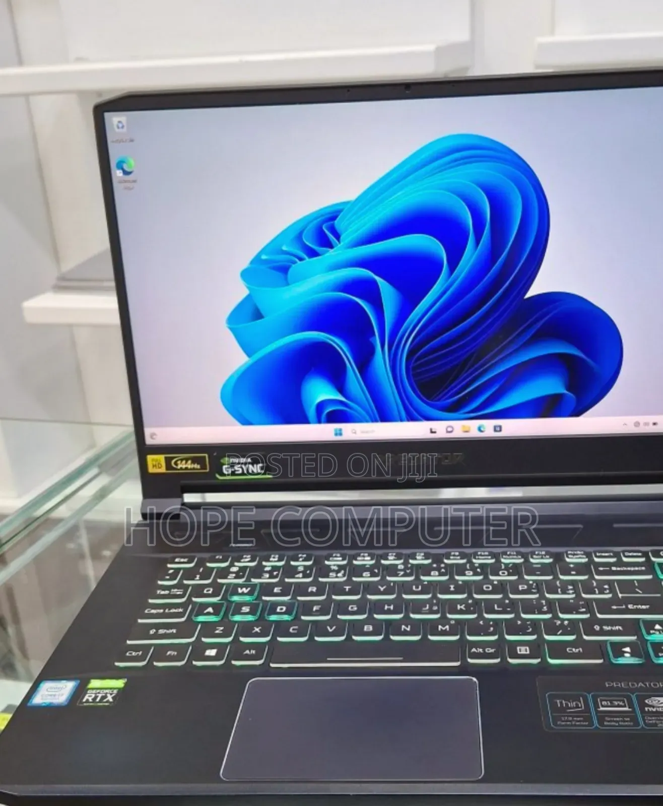 New Laptop Acer Predator Helios 300 16GB Intel Core I7 SSD 1T