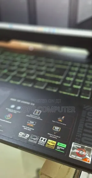 New Laptop Asus TUF Gaming A15 16GB AMD Ryzen 7 SSD 512GB