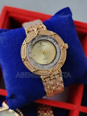Photo - Gold-Plated Quartz Women's Watch With "Chanel" and "Quartz
