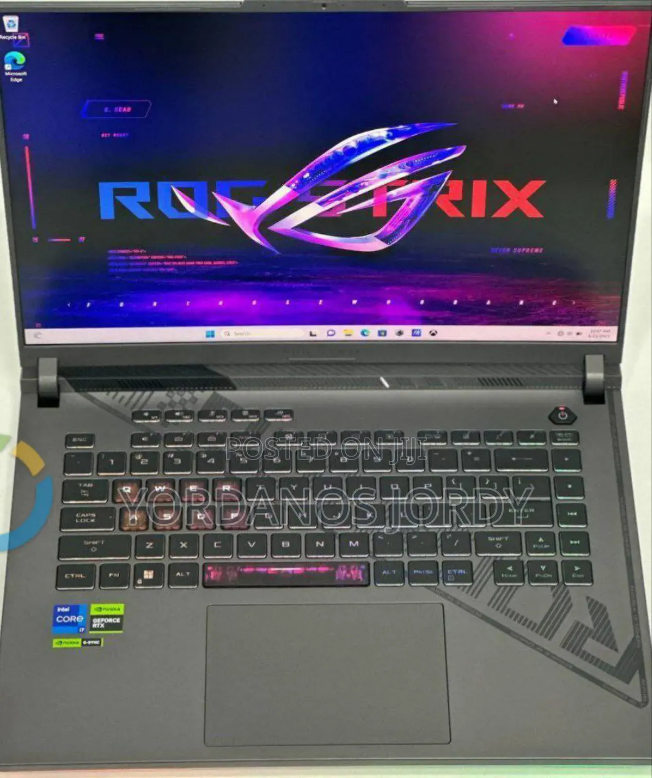 New Laptop Asus ROG Strix G16 G614 16GB Intel Core I9 SSD 1T
