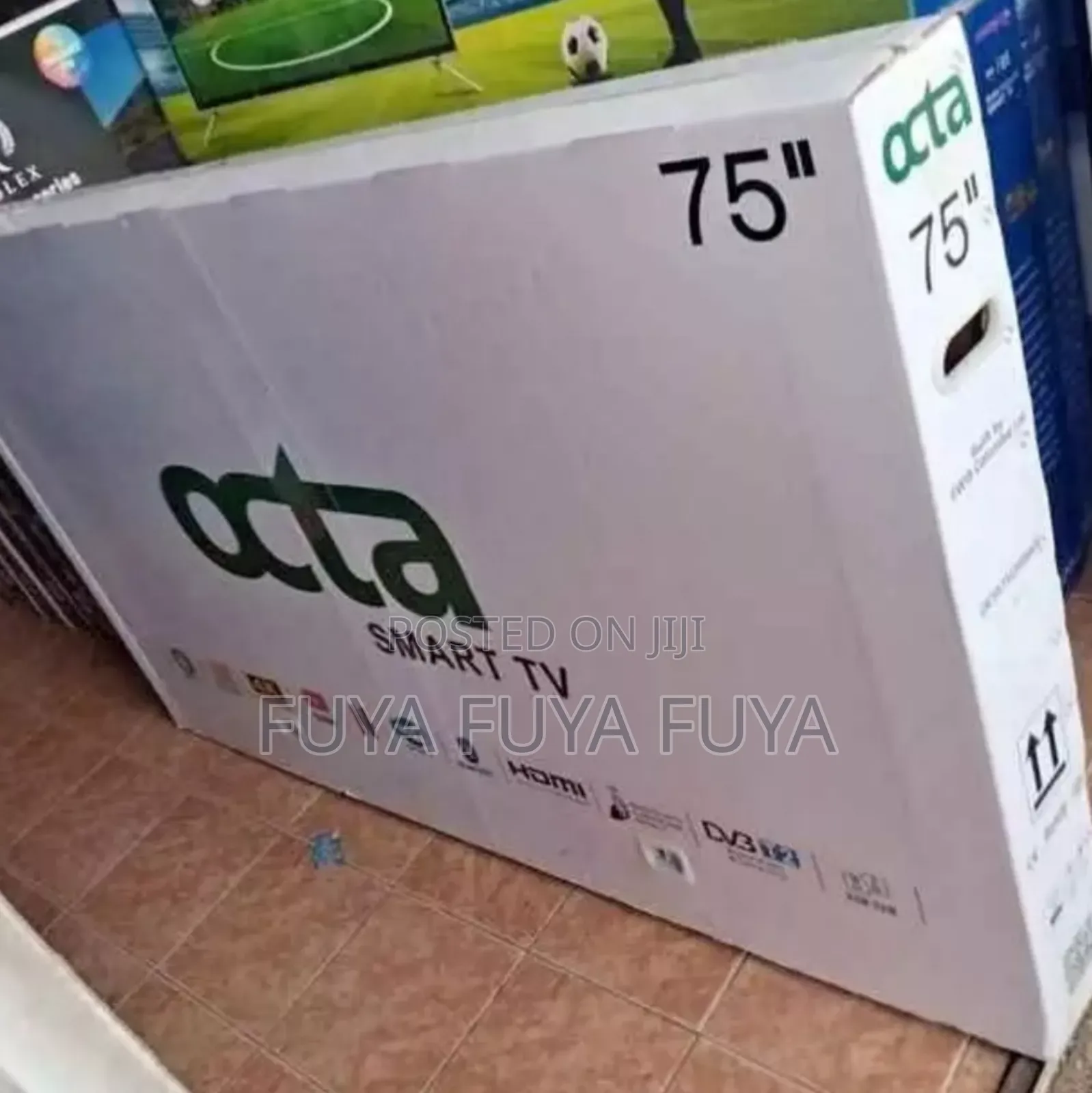 Octa 75 Inchi Double Glass Smart 2025 Tv