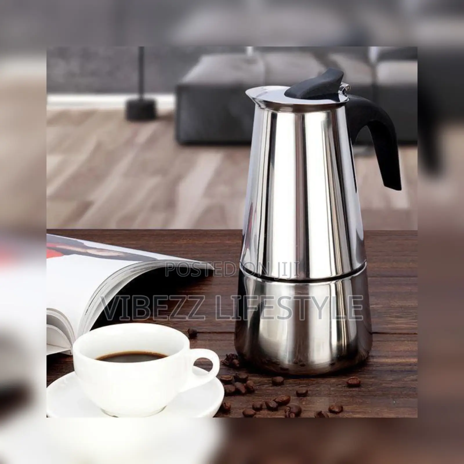 Stainless Steel Espresso Maker