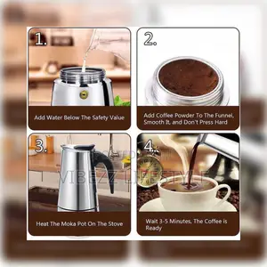 Stainless Steel Espresso Maker